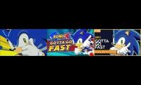 Sonic x gotta go fast triple mashup