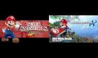 SNES Mario Circuit Mashup: Super Smash Bros. Brawl + Panman Music