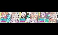 Vtuber Fall Guys Party (VFG Party - Kurumiwari POV) ~Lulu POV Excluded due to Retired~