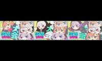 Vtuber Fall Guys Party (VFG Party - Kurumiwari POV) ~Lulu POV Excluded due to Retired~