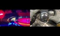 MRS FM 90.5 MHz and TIG welding an aluminum ball