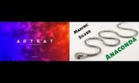 ARTBAT Mix and making silver necklace anaconda