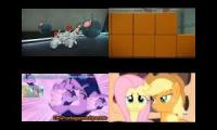 Thumbnail of Rabbids Invasion vs My Little Pony sparta remix quadparison 14