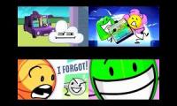 BFDI and BFB and TPOT quardparison