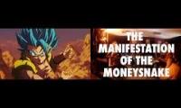 Broly Versus Gogeta - The Manifestation of the Moneysnake (play till song end)