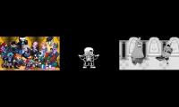 FNF, Spongebob and Patrick sing with the original megalovania
