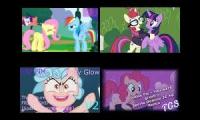 Sparta Gamma Remixes Quadparison [MLP Edition]