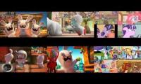 Thumbnail of Rabbids invasion Vs MLP Sparta remix Quadparison 3parison