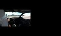 test of 2 race cars running at gcac feb