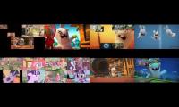 Rabbids Invasion Vs My Little Pony Sparta Remix Superparison