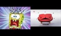 SpongeBob Gets Scared the Rubicon TV (Norway) logo