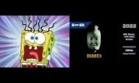SpongeBob Gets Scared the Телекомпания ВИD logo (1990)
