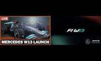 F1 Mercedes reveal and launch