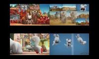 [Request] Rabbids Invasion Fandub Sparta Remixes Quadparison