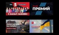 ukraine live tv mashup 4 tiles