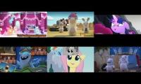 Rabbids Invasion vs My little pony Sparta remix Sixparison 2