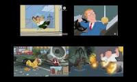 (Family Guy Edition) Sparta Remixes Side By Side 166 (Guyzaa51 Version)