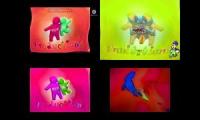 4 Noggin and Nick Jr Logo Collection in Wiggle Majors
