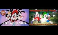 Animaniacs Theme Song Cover Mashup (My 3rd 2020 Cover + My 3rd 1993 Cover)