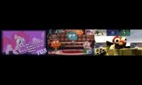 Sparta Gamma Remix VS Sparta Gamma JE AE Remix 3parison (TAWOG VS MLP VS SMG4)