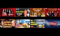 Eight Different Type of News Channels Watching live