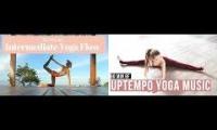 Yoga video and yoga music mix