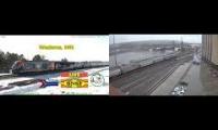 Minnesota rail cam mashup