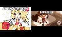 cheeseburgers just to eat (cookie run and touhou project)