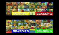 4 seasons of Rolie Polie Olie (52 episodes at the same time)