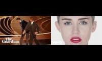Will Smith Oscar slap but with Wrecking Ball