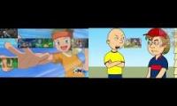 Caillou x Cameron Sparta Gamma Remix 2parison