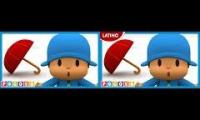 Pocoyo un día de lluvia español 2 videos