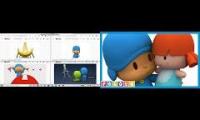 up to faster fiveparison to pocoyo