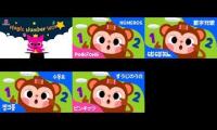 pinkfong two eyes two ears song 5 parison