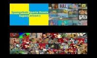 Spongebob Vs SuperMarioLogan ultimate quadparison