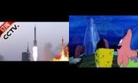 spongebob rocketship 2022/4/17