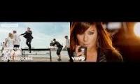 Mads Mikkelson dancing to Kelly Clarkson. Mute left.