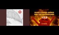 Elmo moon and death grips mashup