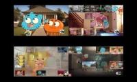 The Amazing World Of Gumball Sparta Remix Quadparison 1