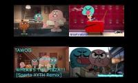 Thumbnail of The Amazing World Of Gumball Sparta Remix Quadparison 3