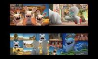 Rabbids invasion Sparta quadparison