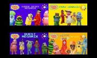 Yo Gabba Gabba! Season 4 (4 megamixes at once)