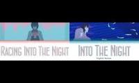 racing into the night english and japanese versions