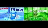 Im Green Gummibar Vs Im Blue Gummibar