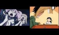Thumbnail of Two Screams in Horror Mixed Together