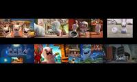 Rabbids invasion Sparta remix 2parison Quadparison 1