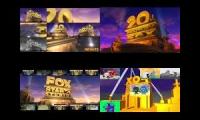 20th Century Fox Logo History Sparta Remix comparison -  Multiplier