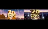 20th Century Fox Logo History Sparta Remix comparison -  Multiplier