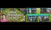 Clash of Clans & Exhibition