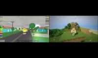 The Mine Song But Its Roblox Vs Minecraft